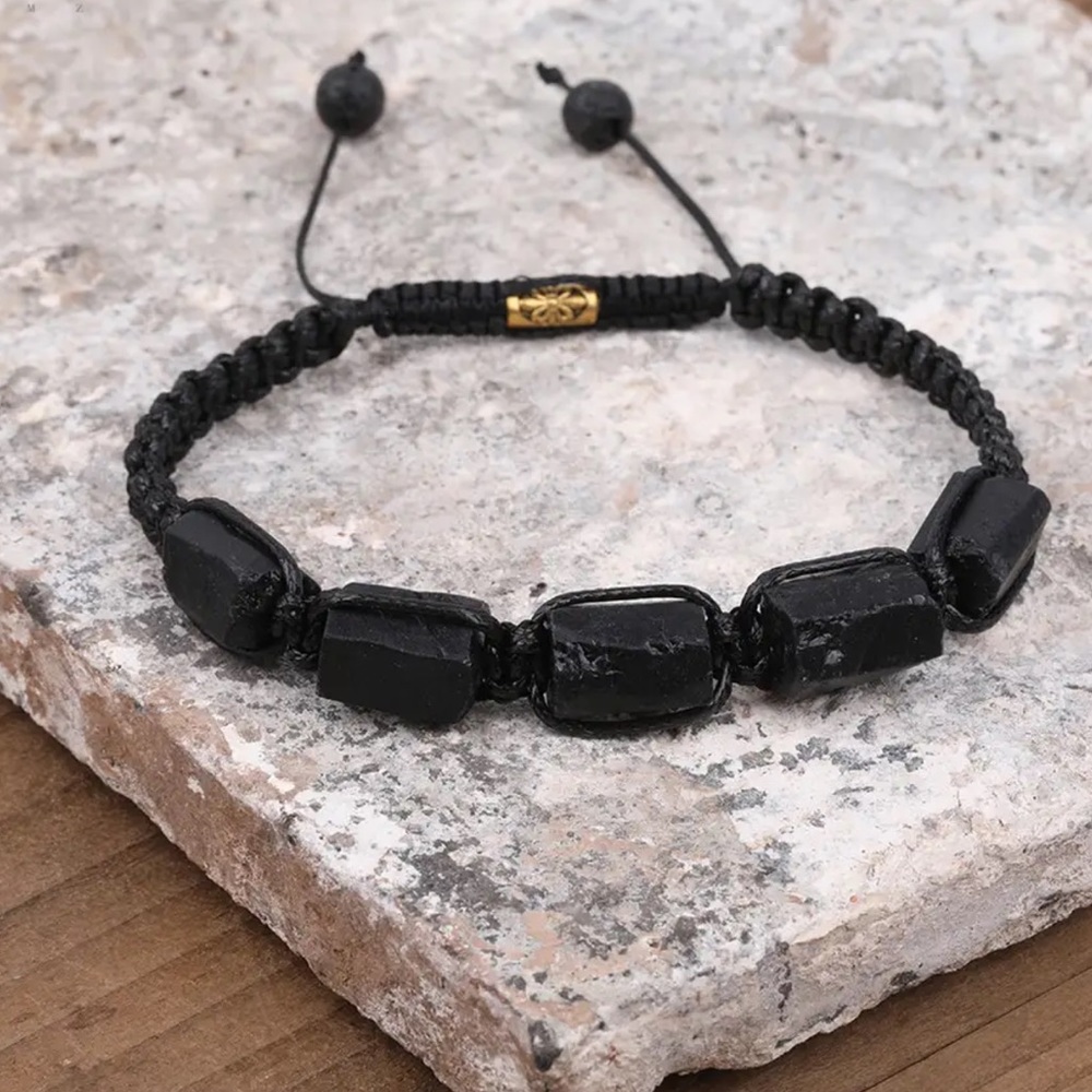 Black tourmaline PROTECTION bracelet